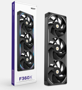  NZXT F360X Performance RGB Fan – Black (RF-U36PN-B1)