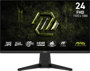 MSI MAG 245F X24 24″ 240Hz 0.5ms FreeSync HDR Ready FHD Rapid IPS Gaming Monitör