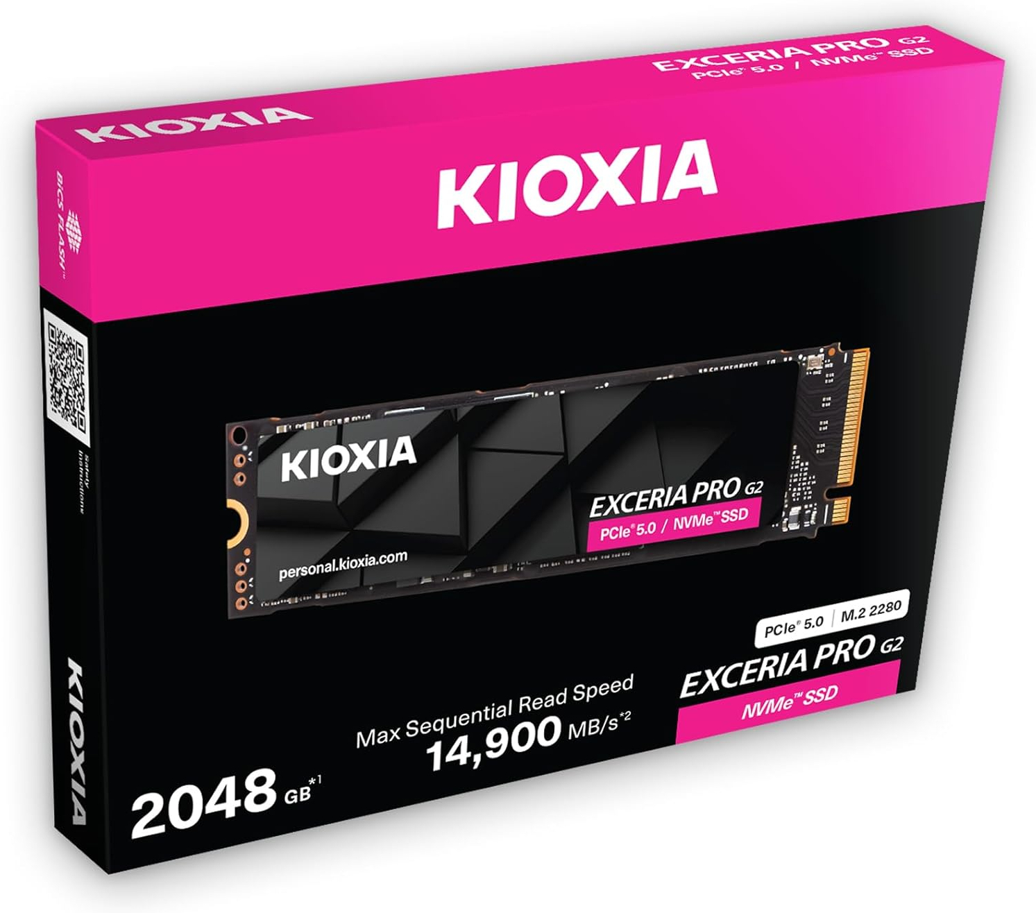 SSD 2TB EXCERIA PRO G2 NVME 14900/13400