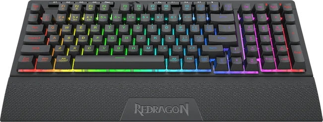 Redragon K515 Pro Shiva RGB Kablosuz Membranlı Smooth Lineer Switch Türkçe Oyuncu Klavyesi