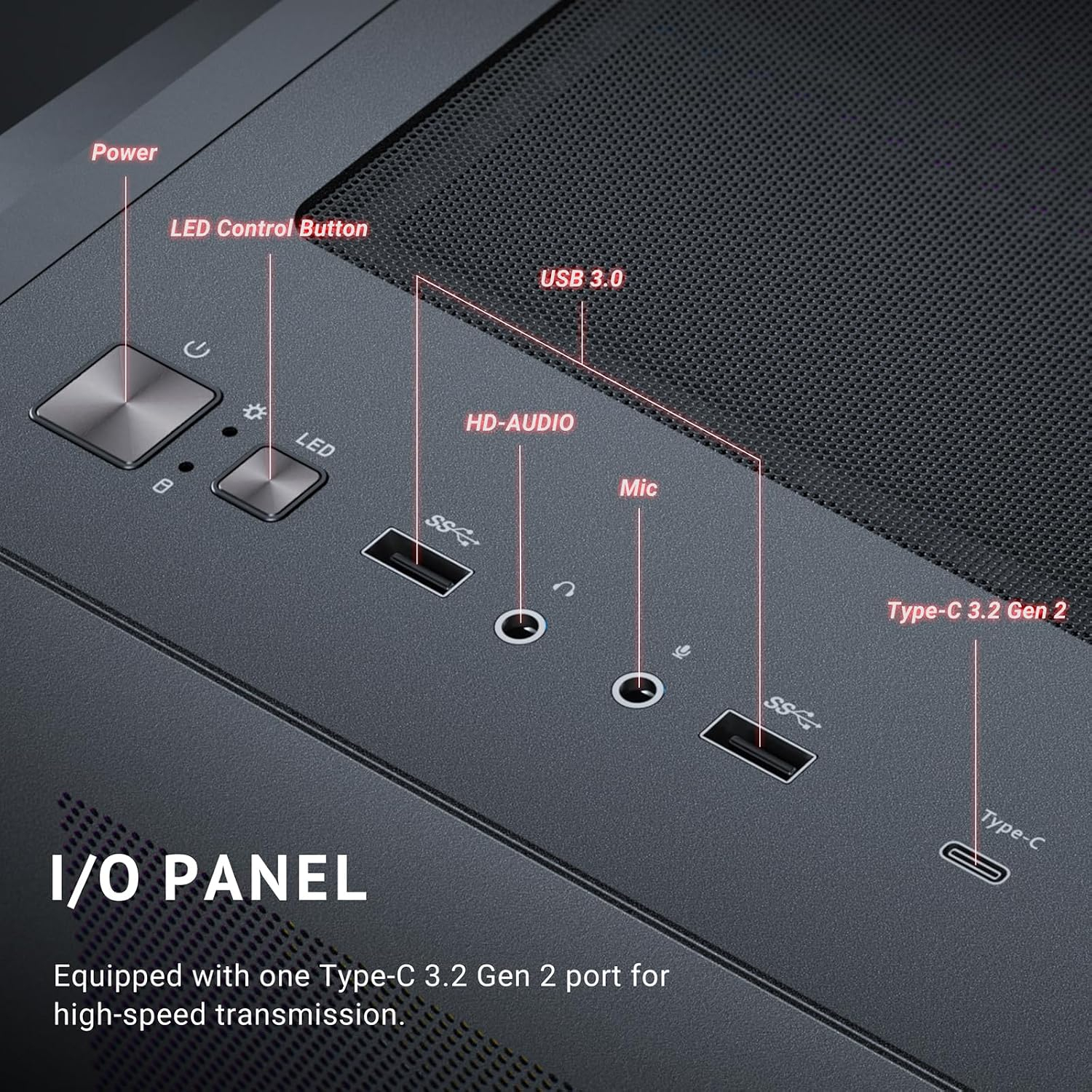 Antec C5 ARGB Fanlı ATX Oyuncu Kasası