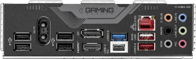 Gigabyte B760 GAMING X WIFI6E Gen5 Intel Soket 1700 DDR5 7600MHz(OC) ATX Gaming Anakart