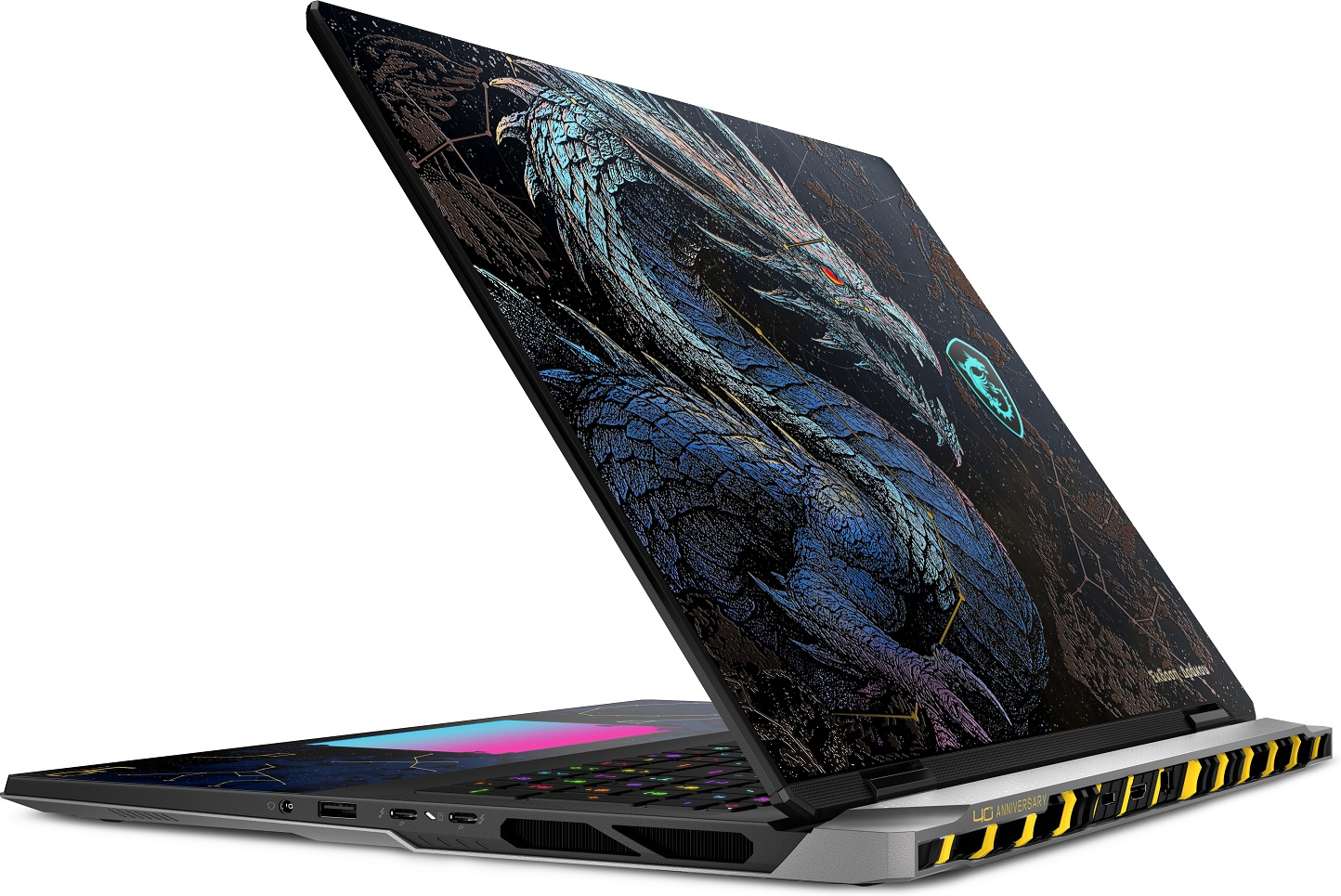 MSI Titan 18 HX Dragon Editon A2WJ-1223TR Ultra 9 290HX Plus 96GB 4TB SSD 24GB RTX5090 18 UHD+ 120Hz W11H Gaming Notebook
