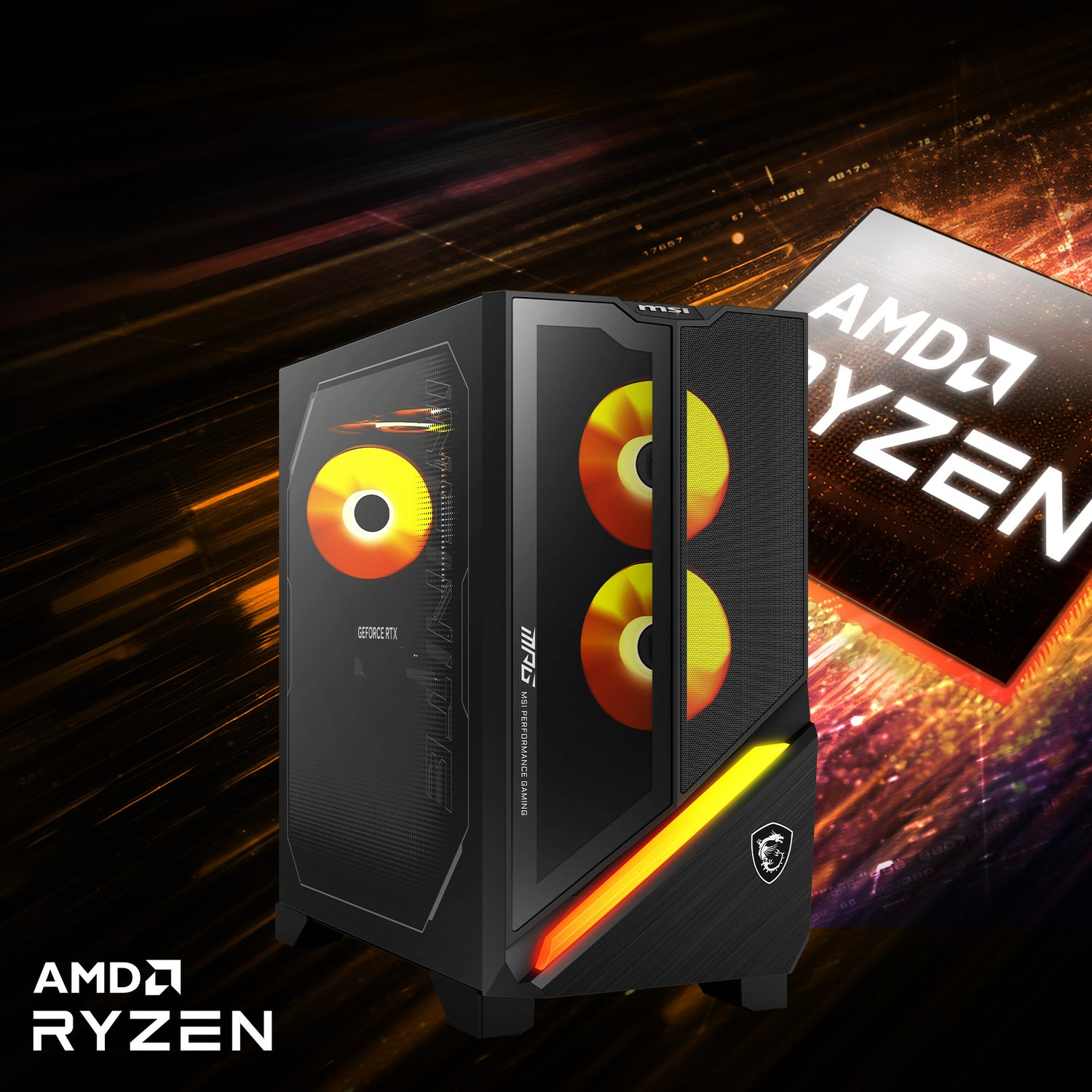MSI MPG INFINITE Z3 X3D 9NVRR7-848EU RYZEN 7 9800X3D 32GB 1TB SSD RTX 5070 Ti 16GB W11 GAMING DESKTOP PC