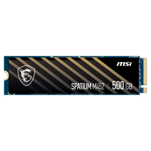 MSI Spatium M452 500GB 3600/3100MB/s PCIe Gen 4.0 NVMe M.2 SSD Disk