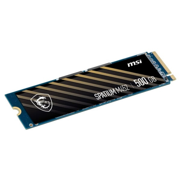 MSI Spatium M452 500GB 3600/3100MB/s PCIe Gen 4.0 NVMe M.2 SSD Disk