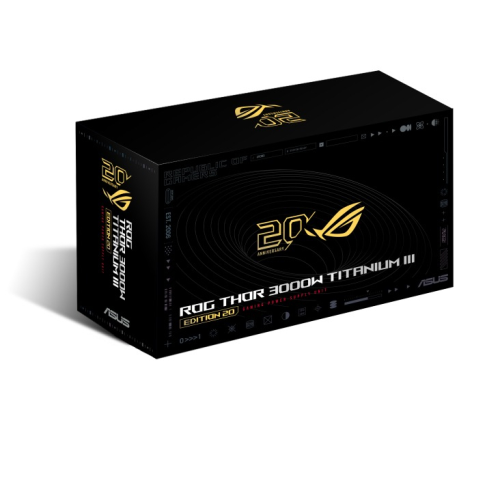 ASUS ROG-THOR-3000T3-GAMING-20TH 3000W 80+ Titanium Full Modüler Power Supply