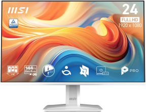 MSI PRO MP243W E14 23.8″ 144Hz 1ms Adaptive-Sync FHD IPS Beyaz Gaming Monitör