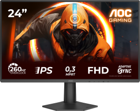 AOC 24G50Z2 23.8″ 260Hz 0.3ms Fast IPS Adaptive Sync HDR10  FHD Siyah Gaming Monitör