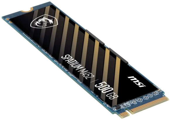 MSI Spatium M452 500GB 3600/3100MB/s PCIe Gen 4.0 NVMe M.2 SSD