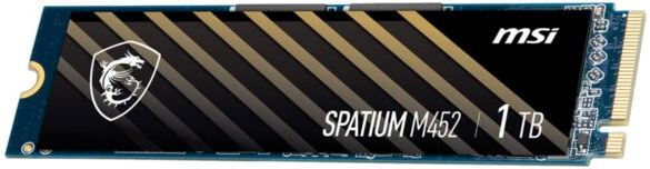 MSI Spatium M452 1TB 3600/3100MB/s PCIe Gen 4.0 NVMe M.2 SSD