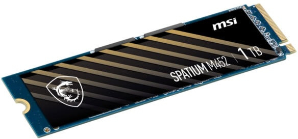 MSI Spatium M452 1TB 3600/3100MB/s PCIe Gen 4.0 NVMe M.2 SSD