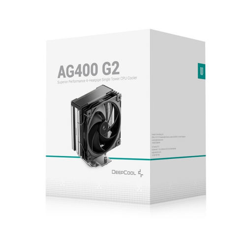 DeepCool AG400-G2 120mm Kule Tipi Siyah İşlemci Soğutucu