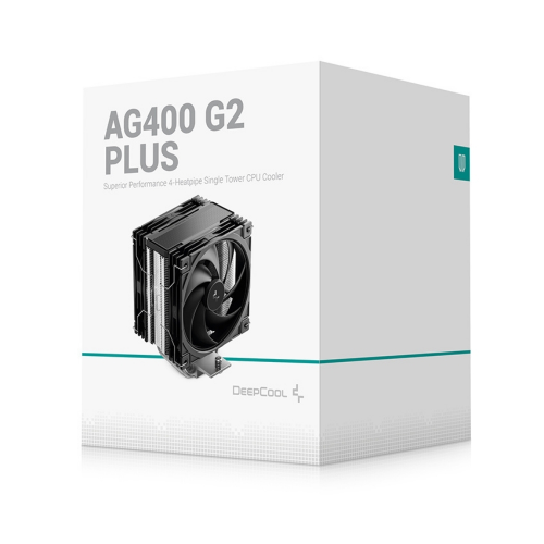 DeepCool AG400-G2-PLUS 2x120mm Kule Tipi Siyah İşlemci Soğutucu