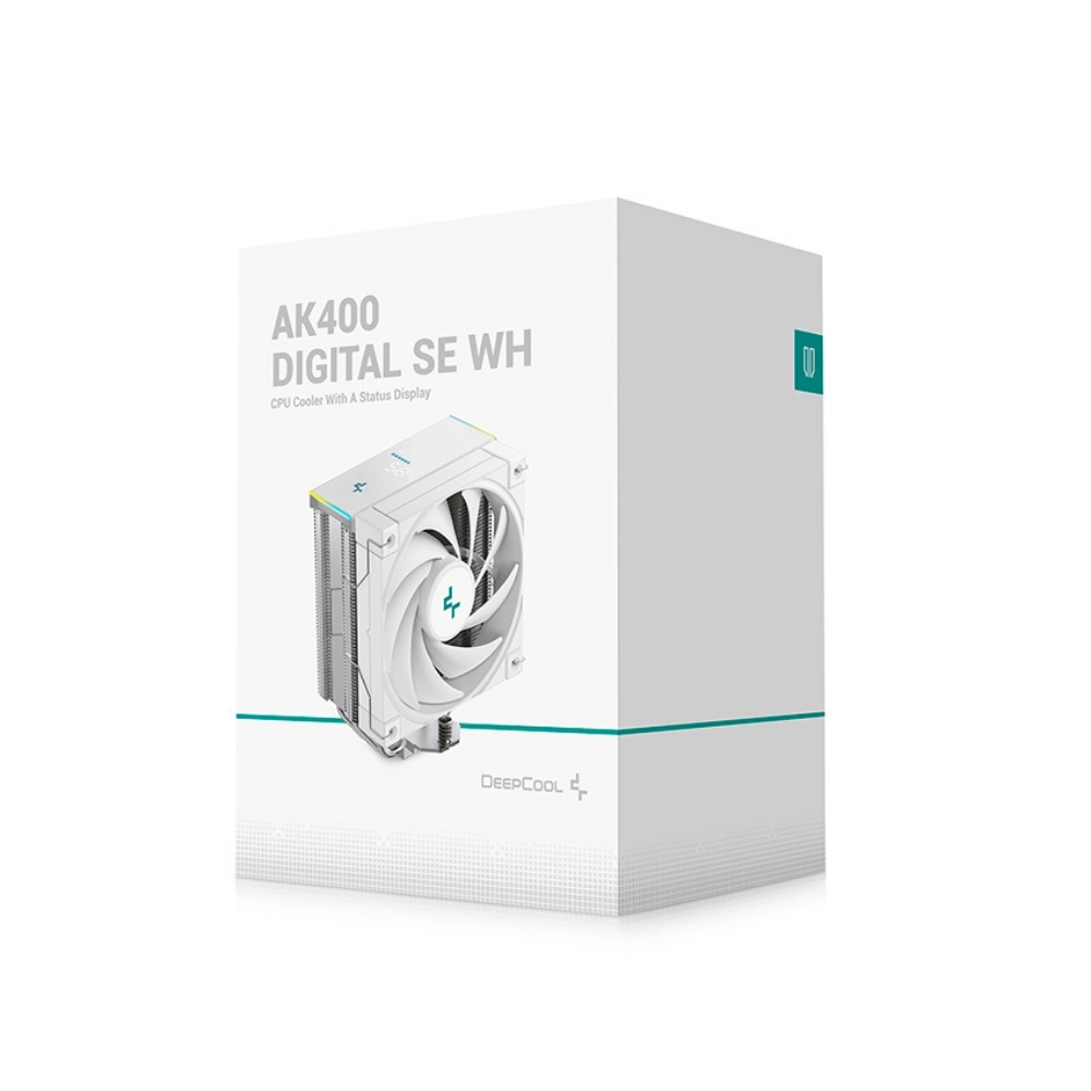 DeepCool AK400 DIGITAL SE WH 120mm Kule Tipi Beyaz İşlemci Soğutucu