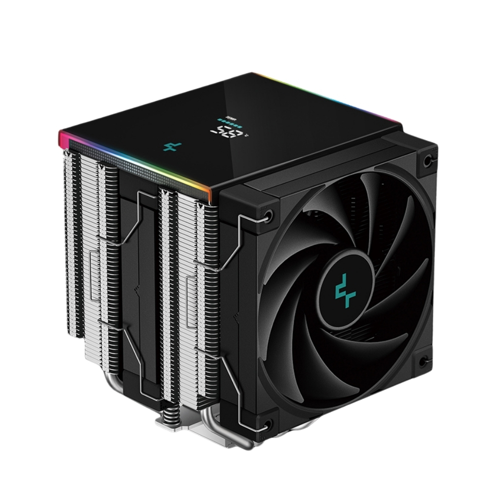 DeepCool AK620-DIGITAL-SE 2x120mm Kule Tipi Siyah İşlemci Soğutucu