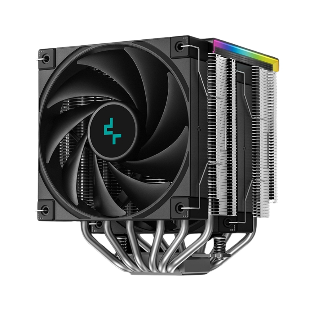 DeepCool AK620-DIGITAL-SE 2x120mm Kule Tipi Siyah İşlemci Soğutucu