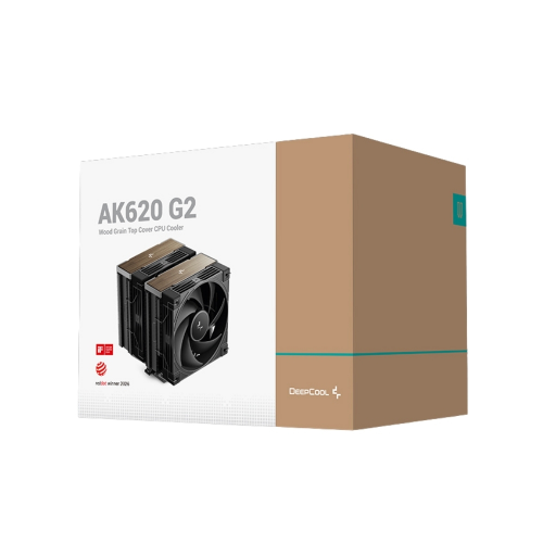 DeepCool AK620-G2 2x120mm Kule Tipi Siyah İşlemci Soğutucu