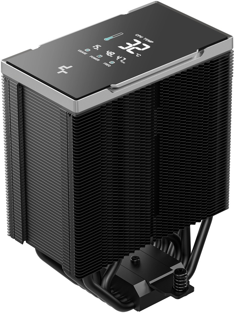 DeepCool AK700-DIGITAL-NYX 1x120mm Kule Tipi Siyah İşlemci Soğutucu