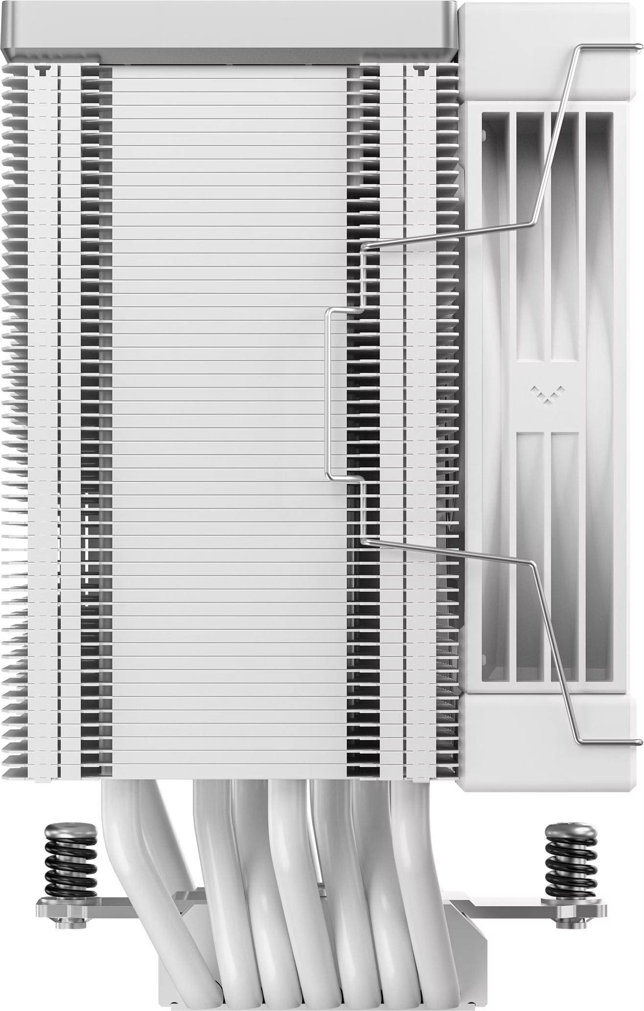 DeepCool AK700-DIGITAL-WH 1x120mm Kule Tipi Beyaz İşlemci Soğutucu