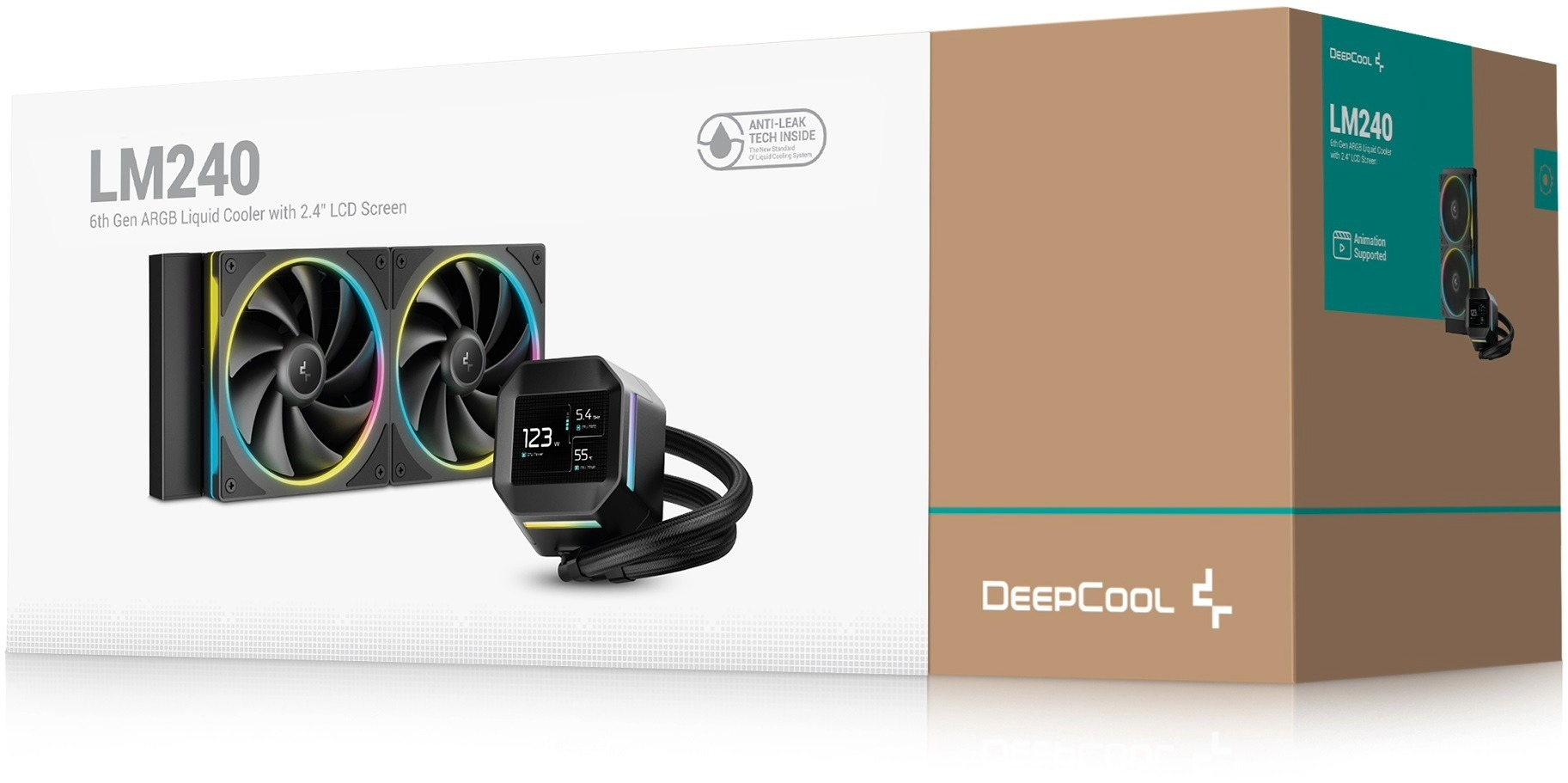 DeepCool LM240 240mm Siyah İşlemci Sıvı Soğutucu