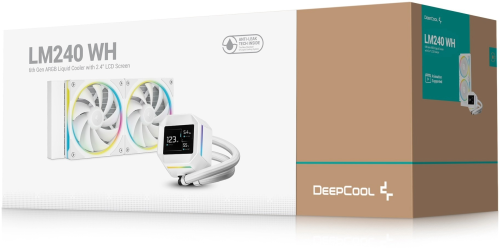 DeepCool LM240-WH 240mm Beyaz İşlemci Sıvı Soğutucu