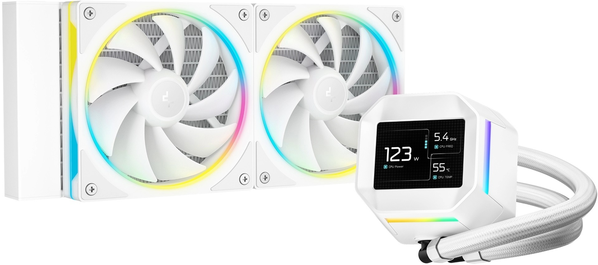 DeepCool LM240-WH 240mm Beyaz İşlemci Sıvı Soğutucu