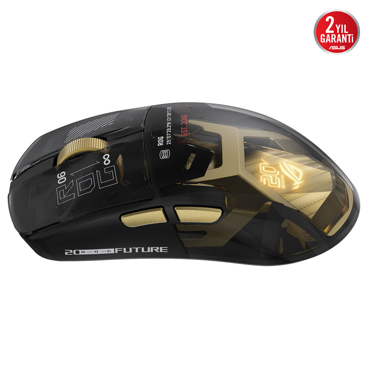 ASUS ROG Harpe II Extreme Edition 20. Yıl 8K Hz Kablosuz Gaming Mouse