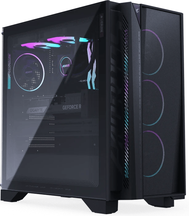 GIGABYTE AORUS PRIME 5 AP551 AP5A7N8-5103 RYZEN 7 9800X3D 32GB 2TB SSD RTX5080 16GB W11 GAMING DESKTOP PC