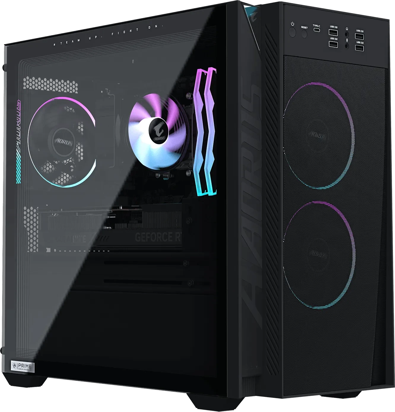GIGABYTE AORUS PRIME 3 AP351 AP3A7N6-5111 RYZEN 7 9700X 16GB 1TB SSD RTX5060 8GB W11 GAMING DESKTOP PC