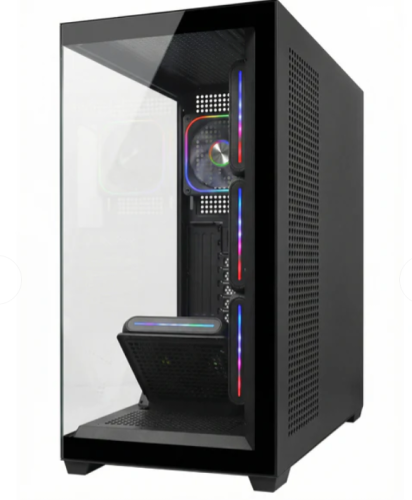 Rampage SYLON 850W 80 Plus Bronze Siyah 5*12cm ARGB Fan ATX MID-T Gaming Oyuncu Kasası