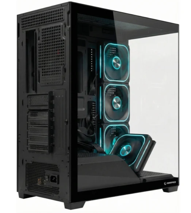 Rampage SYLON 850W 80 Plus Bronze Siyah 5*12cm ARGB Fan ATX MID-T Gaming Oyuncu Kasası