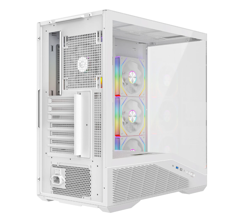 Rampage REAPER 750W 80 Plus Bronze Beyaz 4*12cm ARGB Fan ATX Gaming Oyuncu Kasası