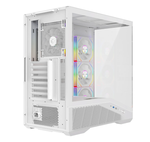Rampage REAPER 750W 80 Plus Bronze Beyaz 4*12cm ARGB Fan ATX Gaming Oyuncu Kasası
