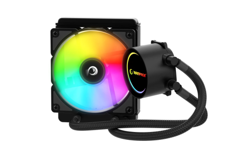 Rampage INFINITE C120 SİYAH ARGB Intel LGA1700/AMD AM5 Uyumlu 120mm Sıvı Soğutmalı CPU Fan