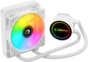 Rampage INFINITE C120 BEYAZ ARGB Intel LGA1700/AMD AM5 Uyumlu 120mm Sıvı Soğutmalı CPU Fan