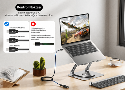 Unitek USB-C F to HDMI M Adaptör (V1187ABK01)
