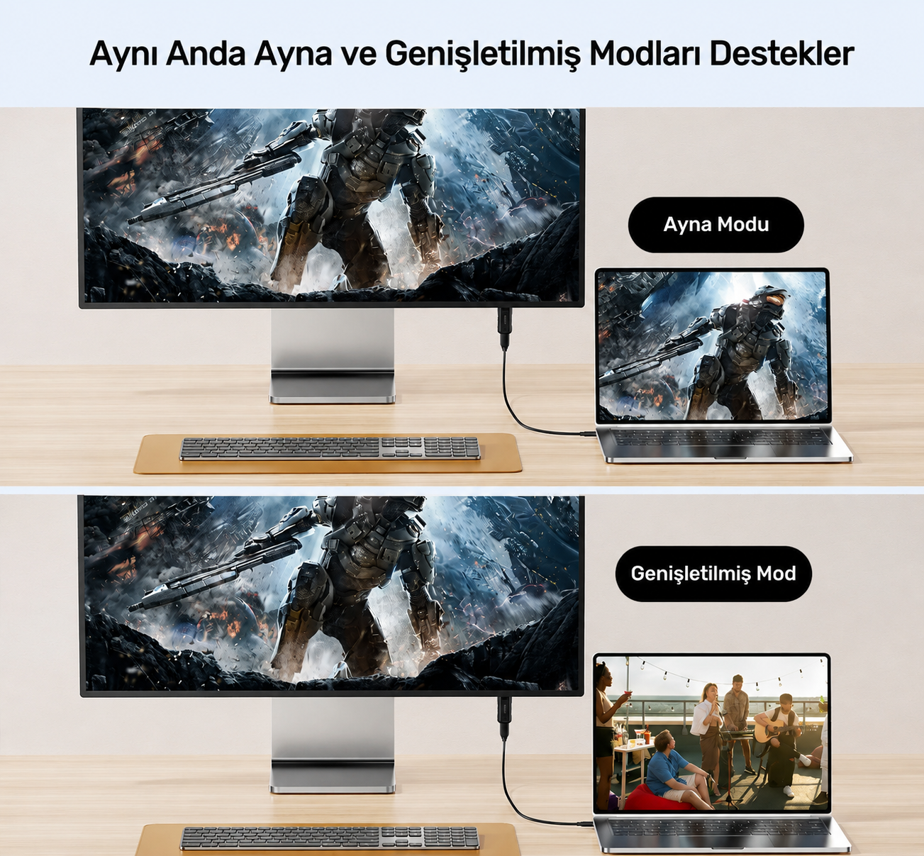 Unitek USB-C F to HDMI M Adaptör (V1187ABK01)