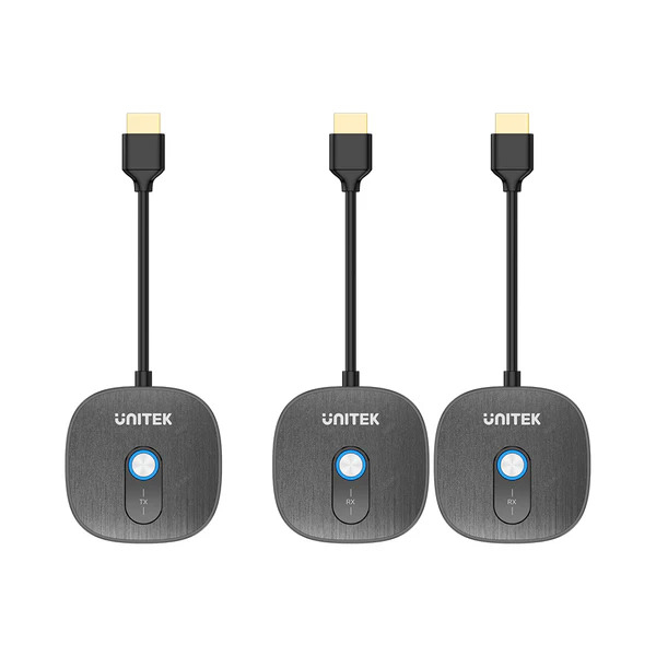 Unitek Çift Alıcılı Kablosuz HDMI Transmitter (V1711ABK01)