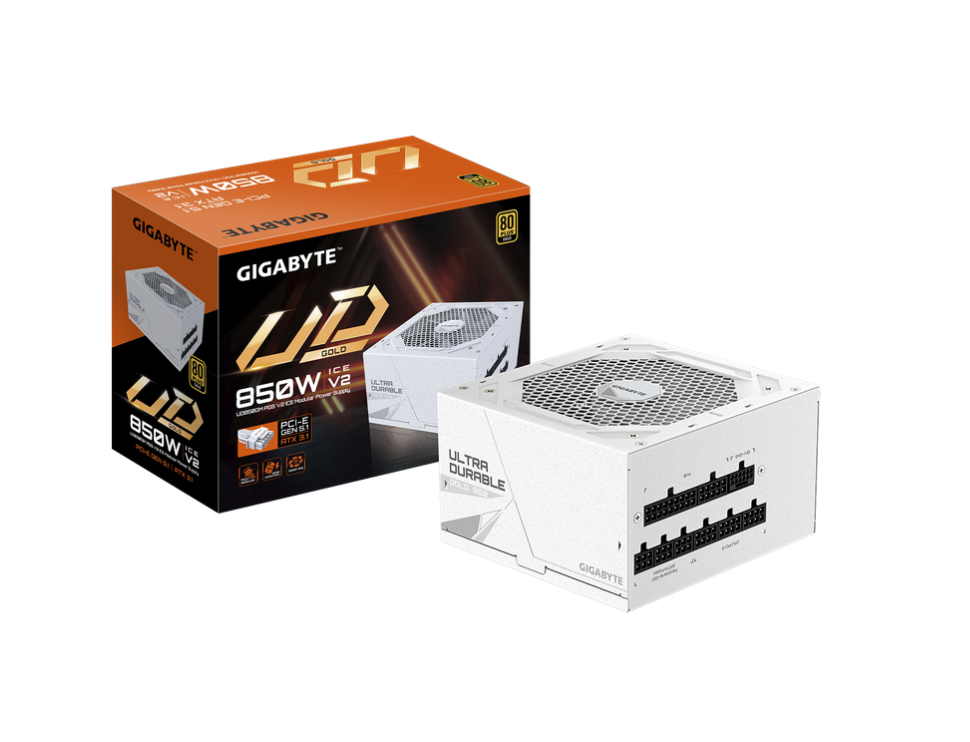 Gigabyte X870 GAMING X Wifi 7 ATX  Anakart + GIGABYTE GP-UD850GM PG5 ICE V2 850W 80+ Gold Güç Kaynağı