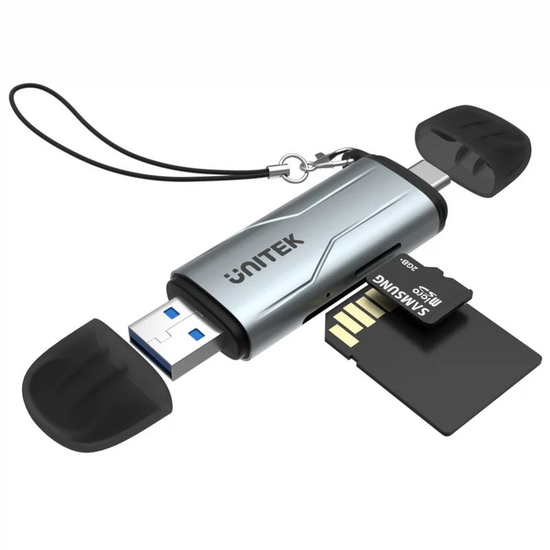 Unitek 2`si 1 Arada SD/MicroSD Kart Okuyucu (R1010A)