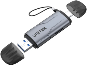 Unitek 2`si 1 Arada SD/MicroSD Kart Okuyucu (R1010A)