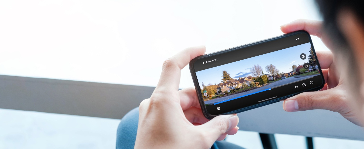 REOLINK ELITE WI-FI 8MP 2.8MM 180° WI-FI KAMERA