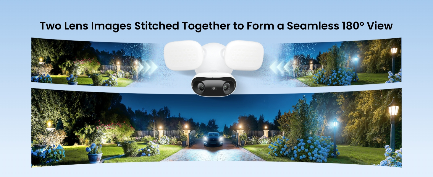 REOLINK ELITE FLOODLIGHT 4K 180° WI-FI KAMERA