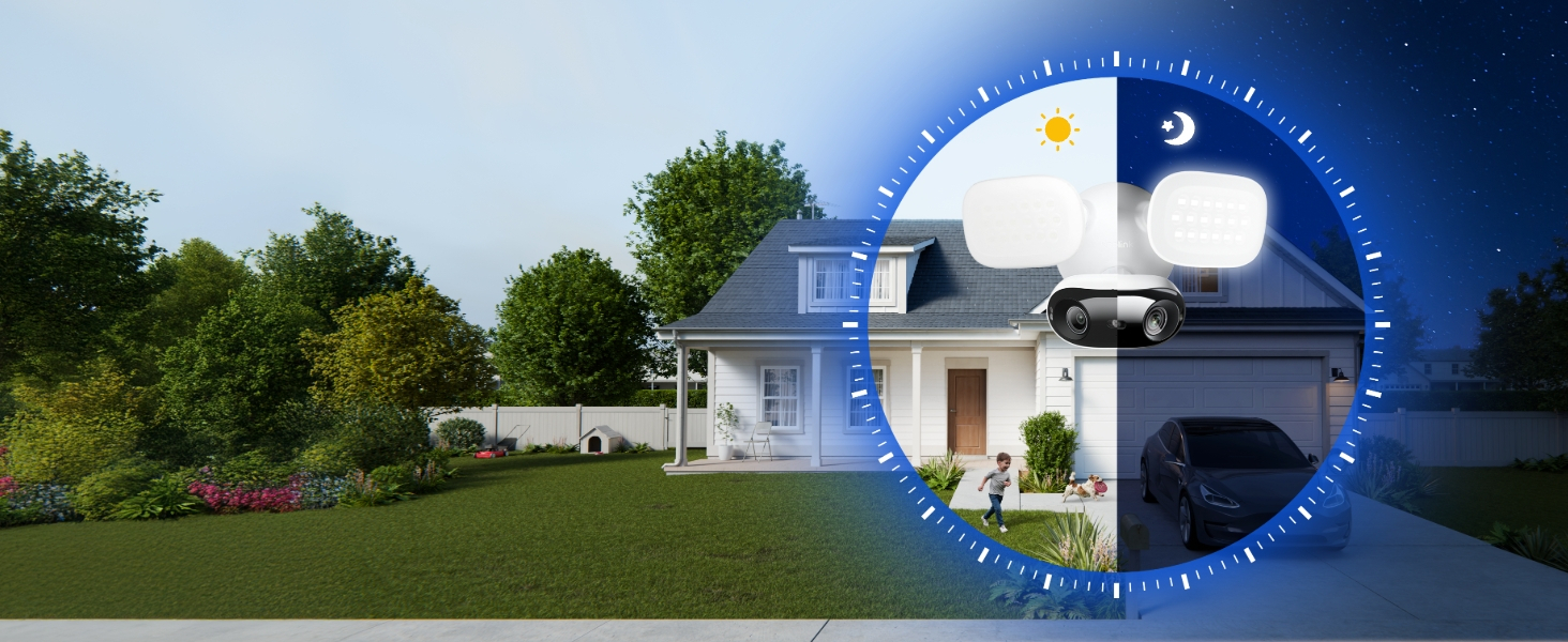 REOLINK ELITE FLOODLIGHT 4K 180° WI-FI KAMERA