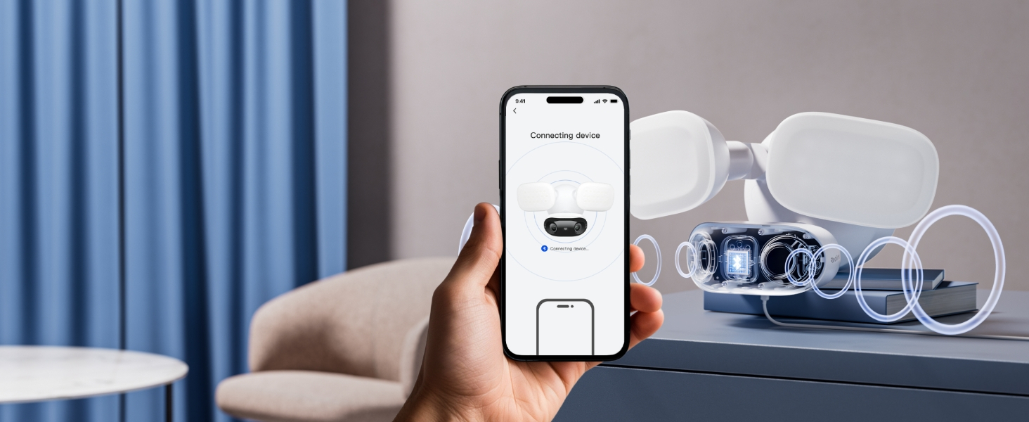 REOLINK ELITE FLOODLIGHT 4K 180° WI-FI KAMERA