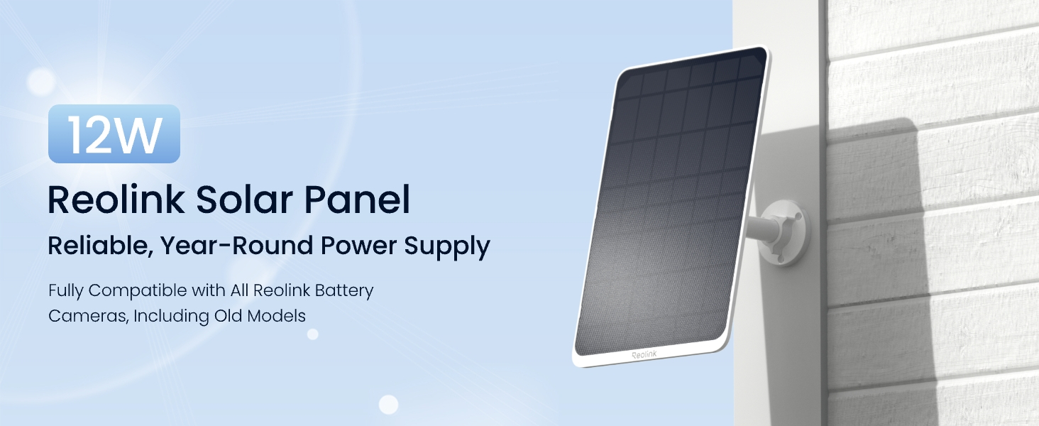 REOLINK 12W SOLAR PANEL 3 