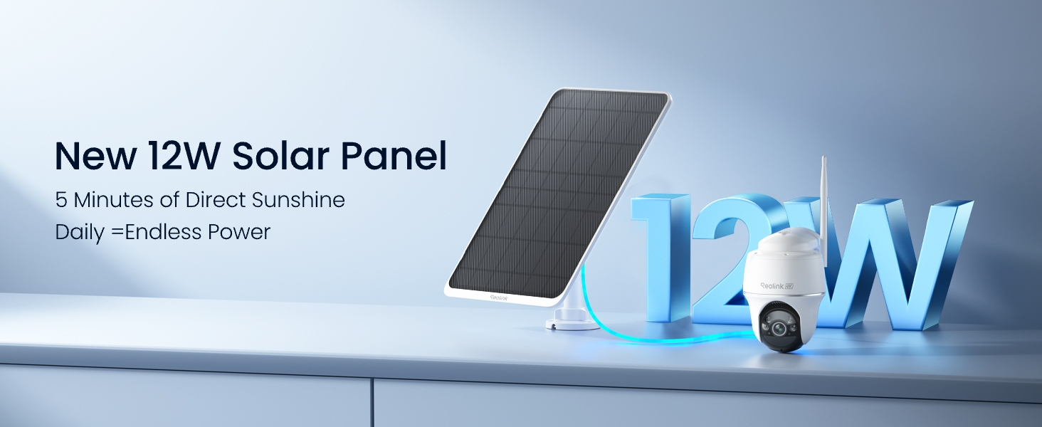 REOLINK 12W SOLAR PANEL 3 