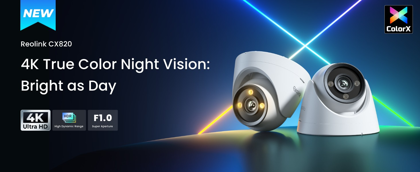 REOLINK ColorX Series P335X 4K 8MP POE IP KAMERA