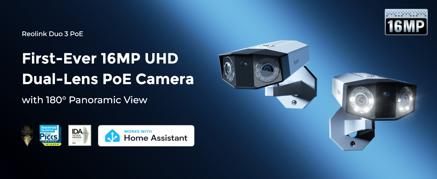 REOLINK DUO 3 POE 16MP 2.8MM IP BULLET KAMERA
